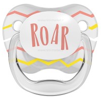 پستانک طرح Roar رنگ طوسی 6-0 ماه دکتر براونز Drbrown