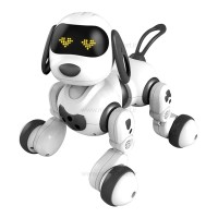 ربات سگ کنترلی دکسترتی کد 18011 رنگ مشکی-سفید Smart