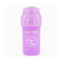 شیشه شیر آنتی کولیک 180 میل پاستل بنفش تویست شیک Twistshake