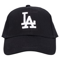 کلاه اسپرت طرح LA رنگ مشکی برند خارجی