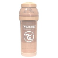 شیشه شیر ۲۶۰ میل پاستل بژ تویست شیک Twistshake