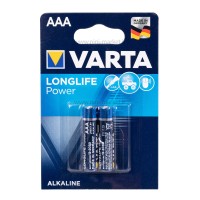 باتری نیم قلمی وارتا Varta مدل Longlife Power بسته 2 عددی