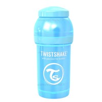 شیشه شیر آنتی کولیک 180 میل آبی صدفی تویست شیک Twistshake