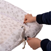 تشک آنتی رفلاکس 5 کاره ایسیز isiz طرح بالن رنگ طوسی