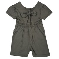 رامپر دخترانه طرح دو جیب رنگ سبز پاپو papo