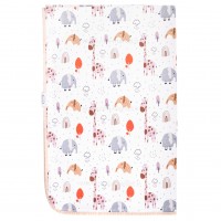 قیمت زیرانداز تعویض طرح زرافه رنگ کرمی سایز بزرگ ایسیز