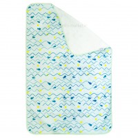 زيرانداز تعويض طرح دريا رنگ سبز ايسيز