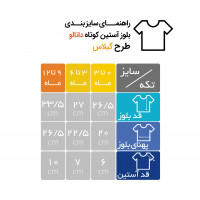 بلوز آستین کوتاه طرح گیلاس برند دانالو