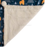 پتو دورپیچ مخمل طرح زرافه کارترز Carters