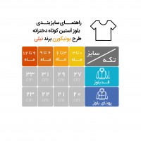 بلوز آستين کوتاه طرح يونيکورن سايز 3-0 ماه نيلي Nili