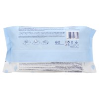 دستمال مرطوب 72 عددی درب دار معطر 97% آب رنگ آبی چیکو Chicco