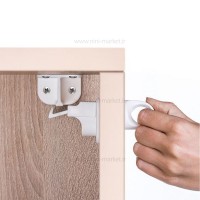 قفل درب کمد و کابینت ریر Reer مدل آهنربایی بسته 2 عددی