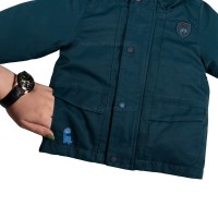 کاپشن اسپرت 2 تیکه طرح دایناسور رنگ سبز سرجنت ماجور sergent major