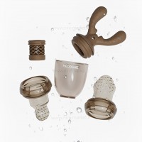 پستانک میوهخوری طرح شاخ گوزن رنگ صورتی هیاورشی Heorshe