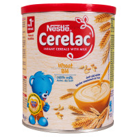 سرلاک نستله NESTLE با طعم گندم همراه با شیر ۴۰۰ گرم Nestle Mix Cerelac