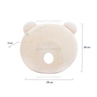 بالش فرم دهی خرس رنگ کرم کیکابو kikkaboo