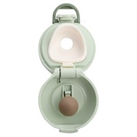 فلاسک رنگ کرم - سبز 330 میل Yes – water