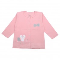 سه تیکه دخترانه طرح راکن رنگ صورتی دانالو