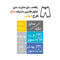 شلوار فانتزی طرح گیلاس برند دانالو