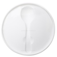 ظرف غذا خرس دو طبقه رنگ طوسی خارجی