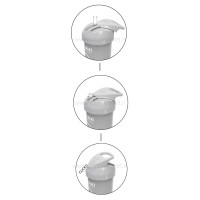 لیوان نی دار 360 میل 6+ ماه کرم پاستل تویست شیک Twistshake