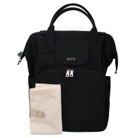 ساک لوازم کوله ای مدل براوو خاویاری رنگ مشکی Qz