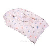 تشک آنتی رفلاکس 5 کاره ایسیز isiz طرح ستاره رنگ آبی صورتی