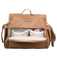 ساک لوازم کوله ای مدل اسپیشال خاویاری رنگ نسکافه ای QZ