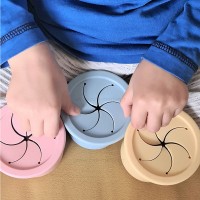 لیوان دو کاره سیلیکونی رنگ زرد مینیک اوی اوی Minik Oioi