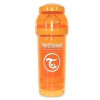 شیرخوری نوزاد طلقی 260 میل نارنجی تویست شیک Twistshake