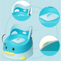 لگن آموزشی طرح جوجه رنگ آبی بیبی هود Baby Hood