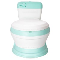 لگن آموزشی طرح توالت فرنگی رنگ سبز بیبی هود Baby Hood