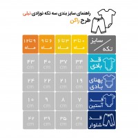 سه تکه طرح راکن رنگ طوسی برند نیلی