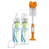 شیشه شور رنگ نارنجی دکتر براونز Drbrowns