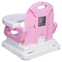 صندلی غذا پرتابل رنگ صورتی ماستلا Mastela