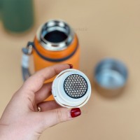 فلاسک رنگ نارنجی 700 میل Yes-water