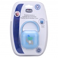 قاب پستانک جدید طرح فیل رنگ آبی چیکوchicco