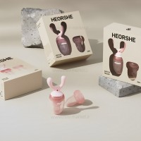 پستانک میوهخوری طرح شاخ گوزن رنگ صورتی هیاورشی Heorshe