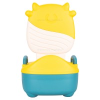لگن آموزشی طرح گاو رنگ سبز زرد بیبی هود Baby Hood