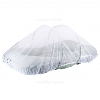 تشک پشه بند بزرگ پارچه موسلین رنگ کرم ایسیزisiz