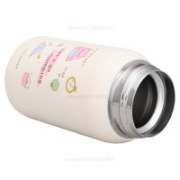 فلاسک رنگ کرم یاسی 330 میل yes water