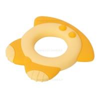دندانگیر و ماساژور لثه سیلیکونی رنگ زرد رووکو Rovco