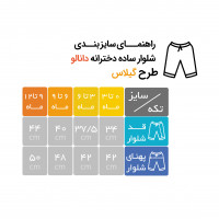 شلوار ساده طرح گیلاس برند دانالو