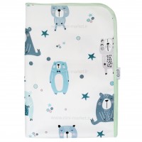 زيرانداز تعويض طرح خرس رنگ سبز ايسيز