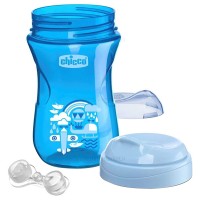 لیوان سوپاپ دار رنگ آبی چیکو  Chicco