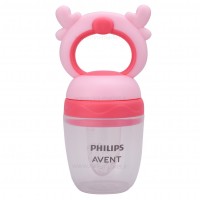 توری میوه خوری رنگ صورتی اونت avent