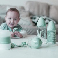 قاب پستانک طرح خرگوش سبز سواوینکس Suavinex