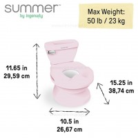 لگن آموزشی طرح فرنگی رنگ صورتی summer