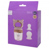 توری میوه خوری رنگ صورتی اونت avent