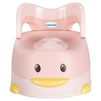 لگن آموزشی طرح جوجه رنگ صورتی بیبی هود Baby Hood